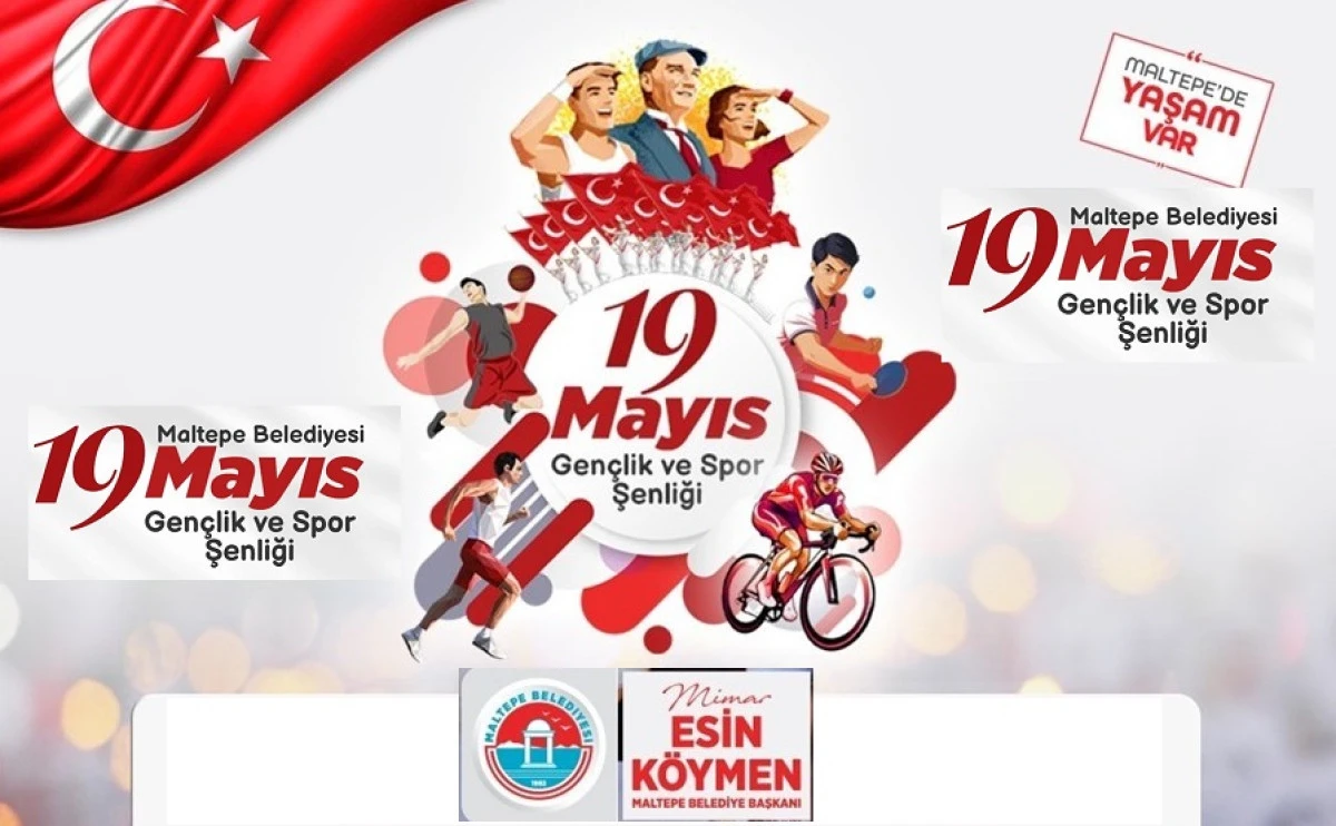 19 Mayıs Maltepe’de Gençlik ve Spor Şöleni’yle kutlanacak