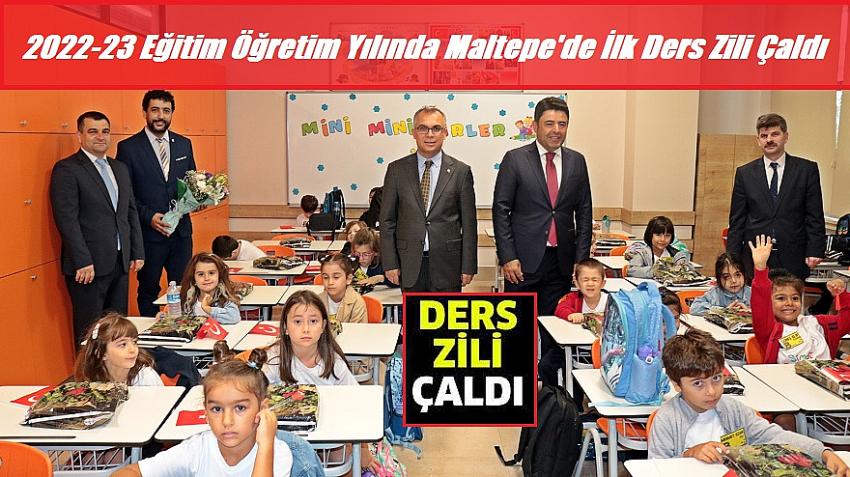 2022-23 Eğitim Öğretim Yılında Maltepe'de İlk Ders Zili Çaldı
