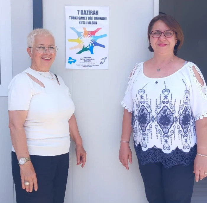 Türk İşaret dili bayramını kutladılar