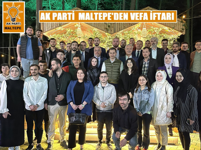 AK Parti Maltepe’den Vefa İftarı