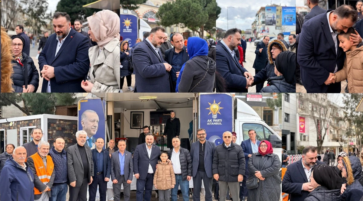 AK Parti Maltepe İl&ccedil;e Başkanı Serkan Bahadır Sahada "G&ouml;n&uuml;l Bağımızı G&uuml;&ccedil;lendiriyoruz"