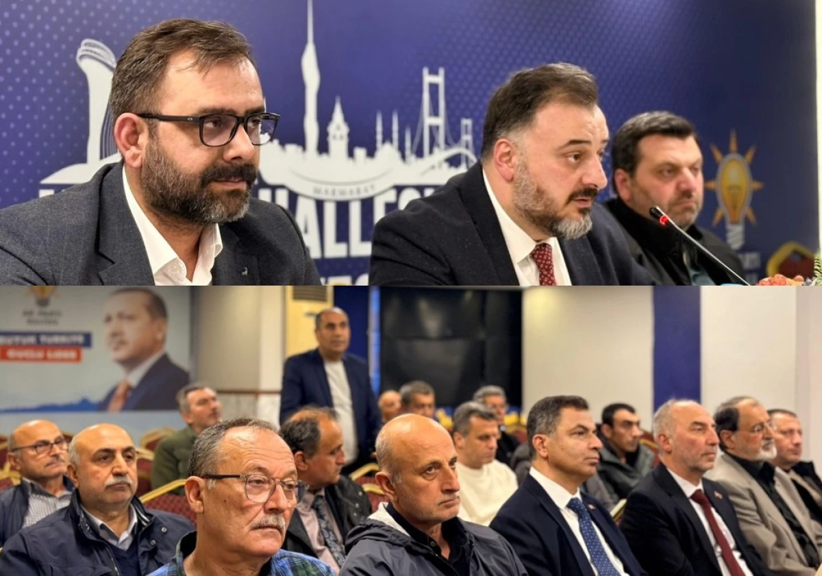 AK Parti Maltepe&rsquo;de Saha Seferberliği Serkan Bahadır Yol Haritasını &Ccedil;izdi