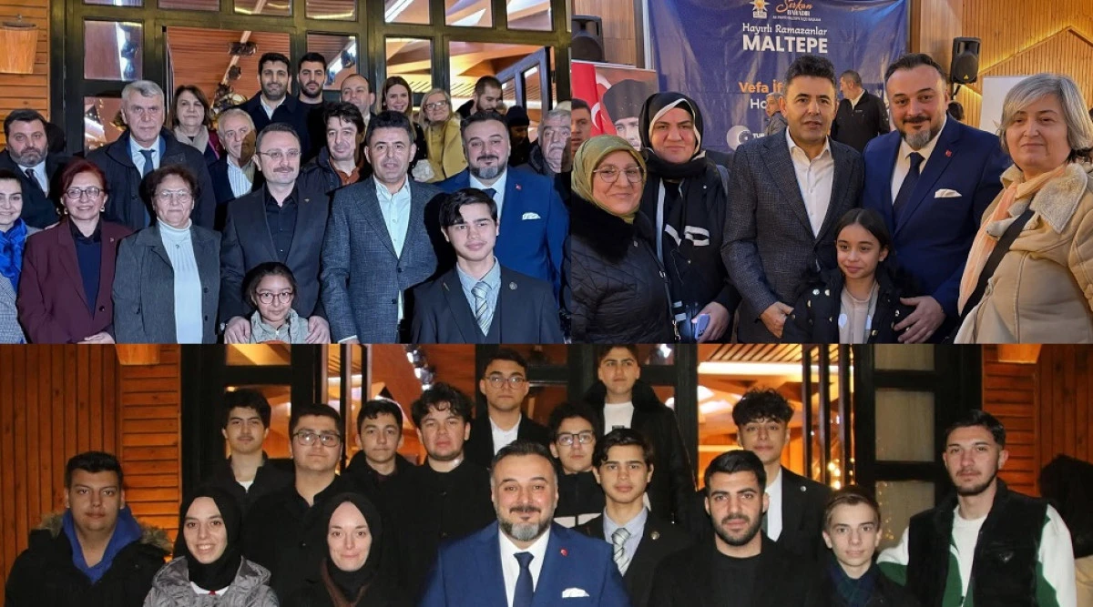 AK Parti Maltepe'den Tarihi İftar 2 Bin Kişilik Vefa Buluşması
