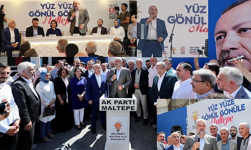 AK Parti Maltepe'de &ldquo;Y&uuml;z Y&uuml;ze G&ouml;n&uuml;l G&ouml;n&uuml;le&rdquo; &Ccedil;alışmaları Tam Gaz