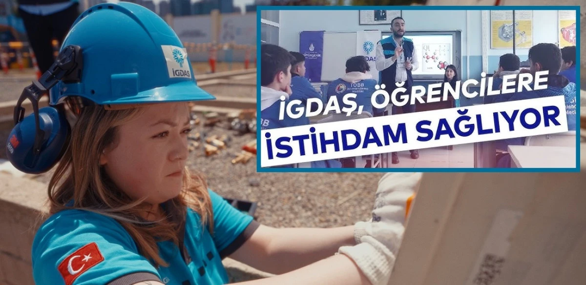 ALTIN BİLEZİK PROGRAMI İLE İGDAŞ’TAN GENÇ İSTİHDAMINA DESTEK