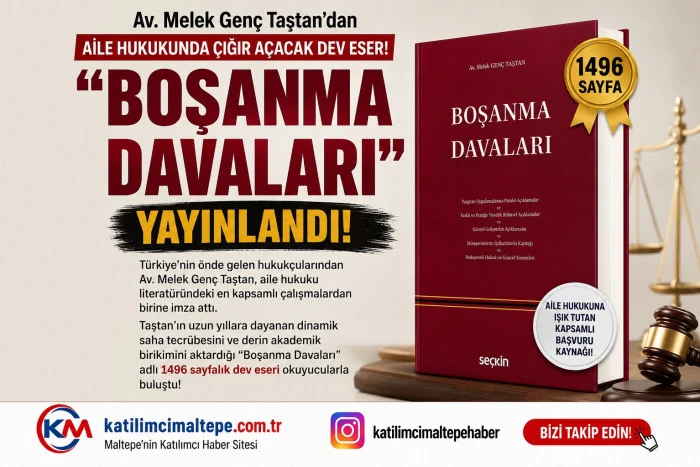 Av. Melek Gen&ccedil; Taştan&rsquo;dan Aile Hukukunda &Ccedil;ığır A&ccedil;acak Dev Eser Boşanma Davaları Yayınlandı!