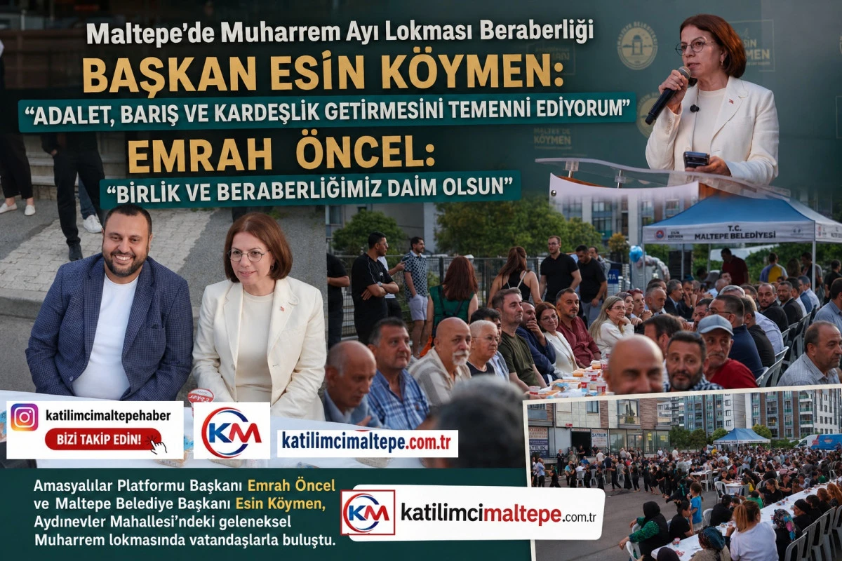 Aydınevler&rsquo;de Yas-ı Matem Bereketi Paylaşma ve Dayanışma Ruhu Bu Sofrada Buluştu
