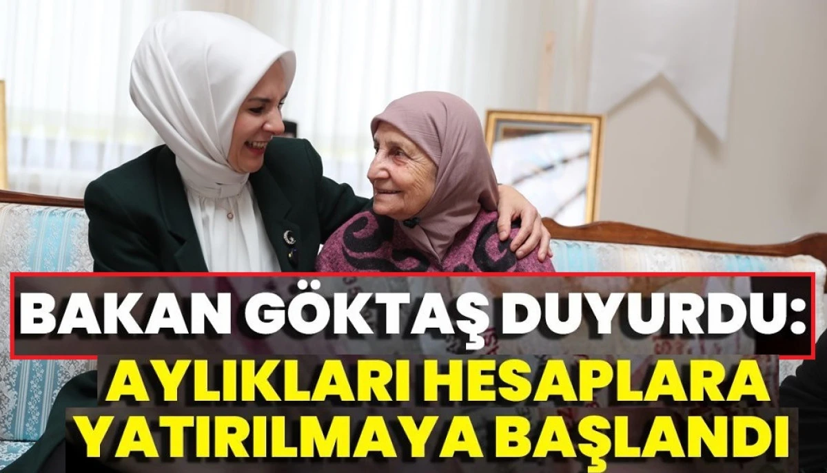  Aylıkları hesaplara yatırılmaya başlandı