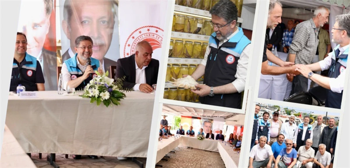BAKAN YUMAKLI, SAMATYA BALIKÇI BARINAĞI'NDA BALIKÇILARLA BULUŞTU