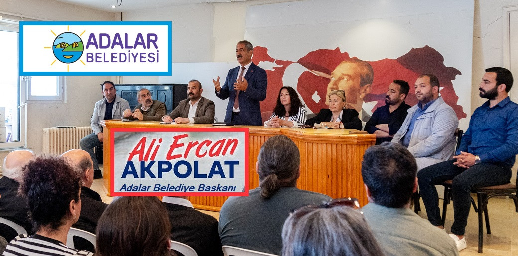 Başkan Ali Ercan Akpolat Ada Esnafıyla Bir Araya Geldi