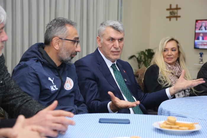 Başkan’dan sporcu gençlere “Kadem Abi” sözü