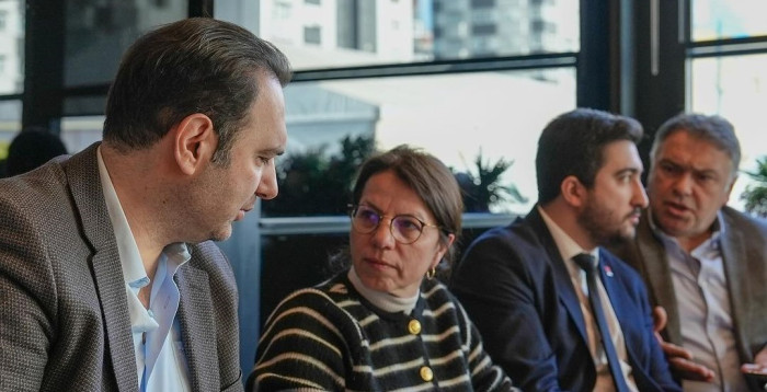 Başkan Köymen Giresunlu Hekimler ve Sağlık Çalışanları Derneği İle