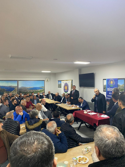 BİDEF GENEL KURUL BAŞKAN VELİ KÖSE İLE DEVAM DEDİ