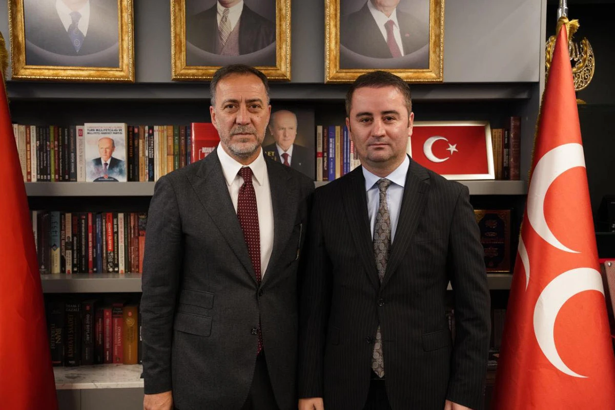 Can Ildırı&rsquo;dan MHP İstanbul İl Başkanı Volkan Yılmaz&rsquo;a Tebrik Ziyareti