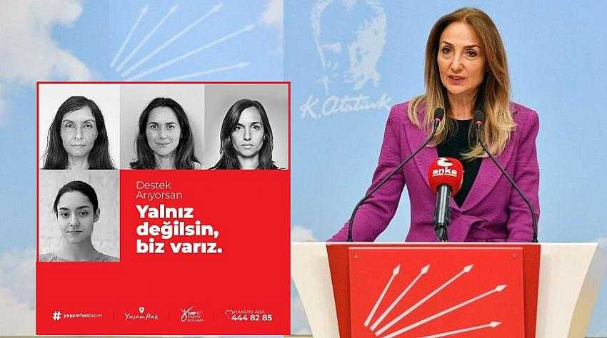 CHP Kadın Kolları Genel Başkanı Nazlıaka: Kadınlar yaşam hakkı için mücadele veriyor