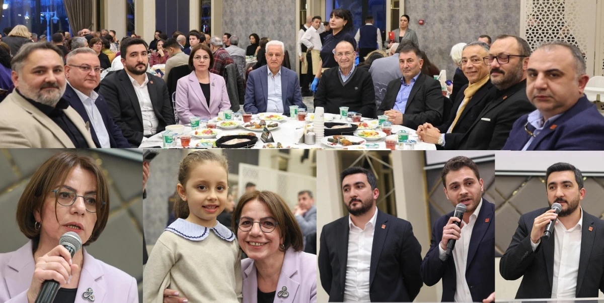 CHP Maltepe İl&ccedil;e Başkanlığı İftar Programında Partililerle Buluştu 