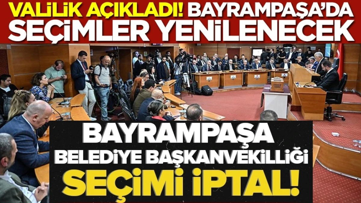 CHP’nin Bayrampaşa itirazı reddedildi. 26 Ekim’de seçim yenilenecek!