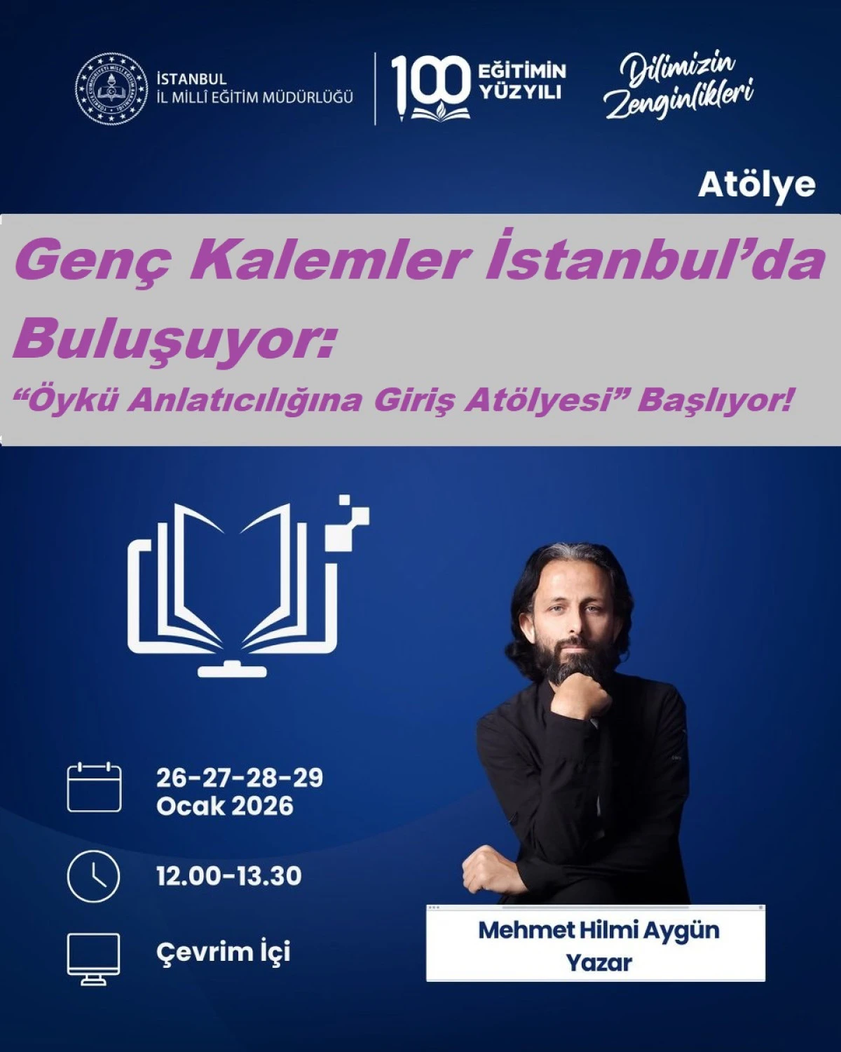 Gen&ccedil; Kalemler İstanbul&rsquo;da Buluşuyor