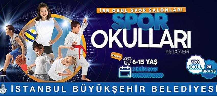 İBB KIŞ SPOR OKULLARI İLE 20 BİN ÇOCUK SPORLA TANIŞACAK