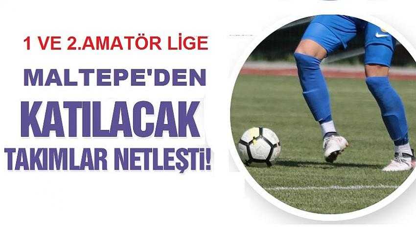 İşte Maltepe'den 1 ve 2. Amatöre katılacak takımlar...