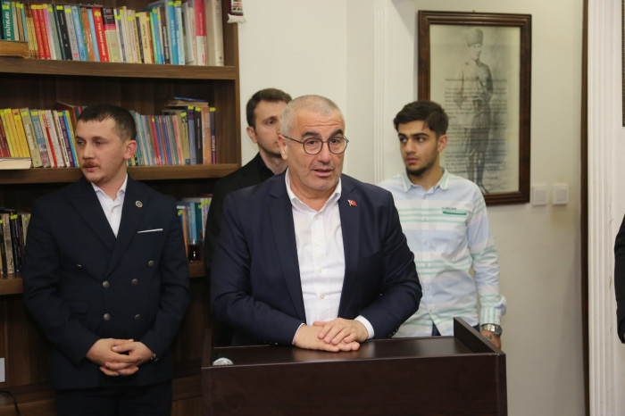 Kadem Ekşi Başkan Ülkü Ocakları’nı ziyaret etti
