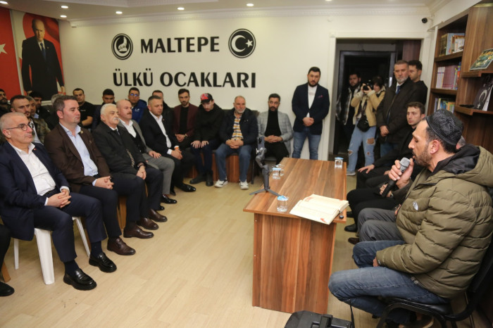 Kadem Ekşi Başkan Ülkü Ocakları’nı ziyaret etti