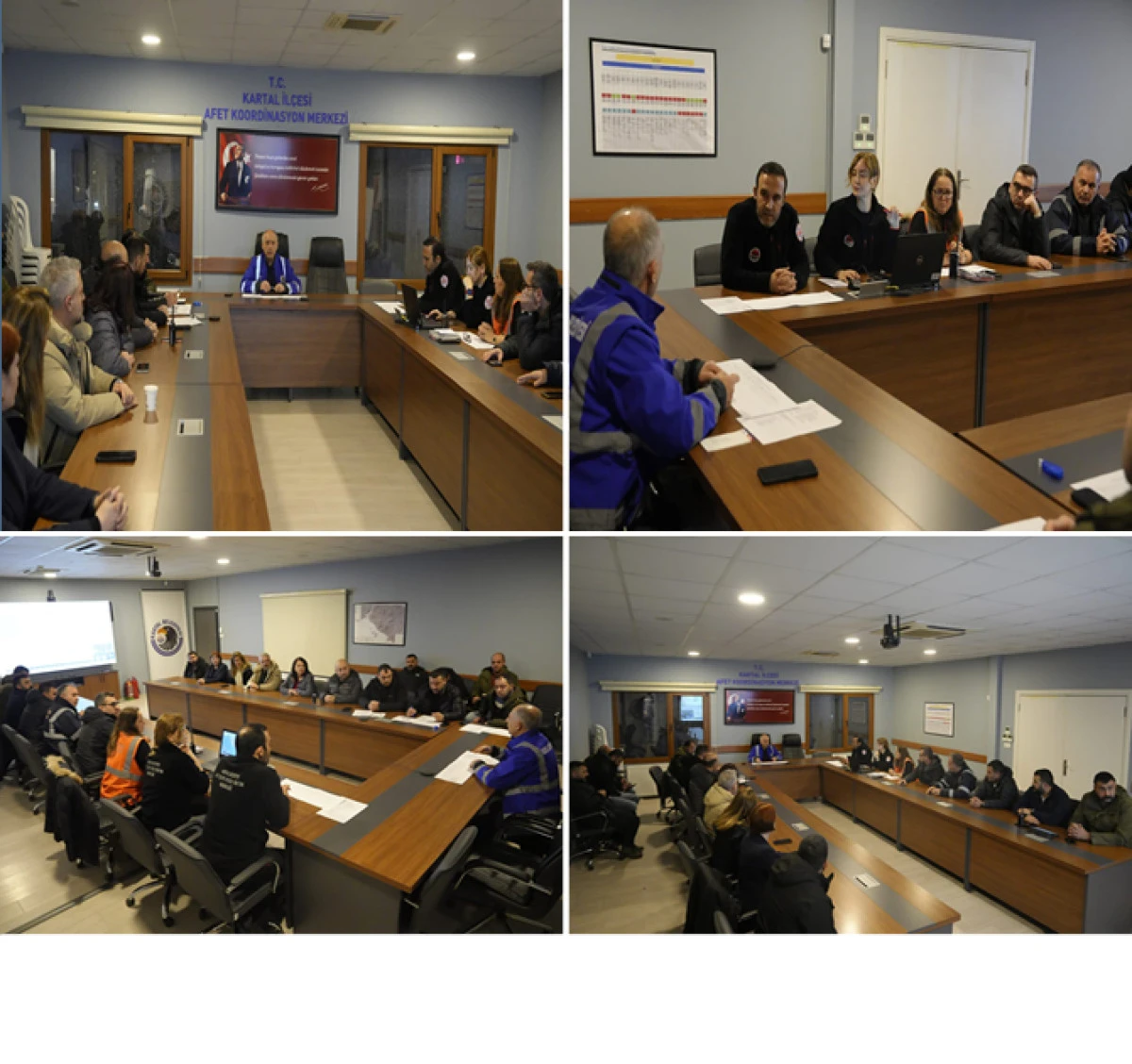 KARTAL&rsquo;DA KAR VE FIRTINA RİSKİNE KARŞI AFET PLANI DEVREDE