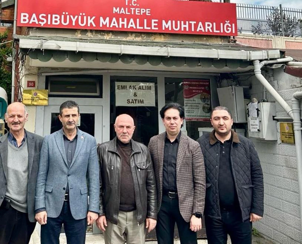 Maltepe Başıb&uuml;y&uuml;k Mahallesi&rsquo;nde &Ouml;nemli Ziyaret AK Parti İl&ccedil;e Y&ouml;netimi İmar Sorunlarını Dinledi