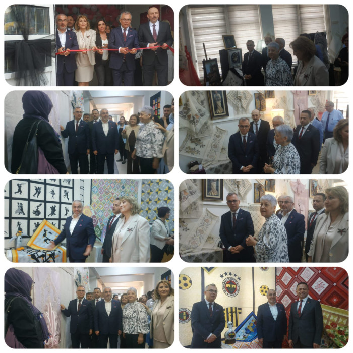 Maltepe Halk Eğitim Kursları Sergisi Düzenlendi