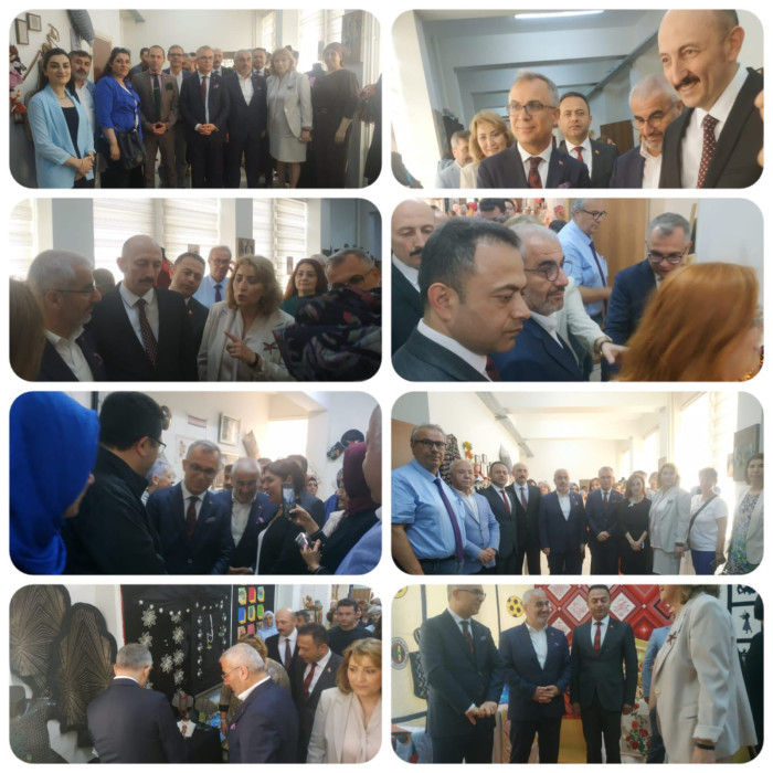 Maltepe Halk Eğitim Kursları Sergisi Düzenlendi