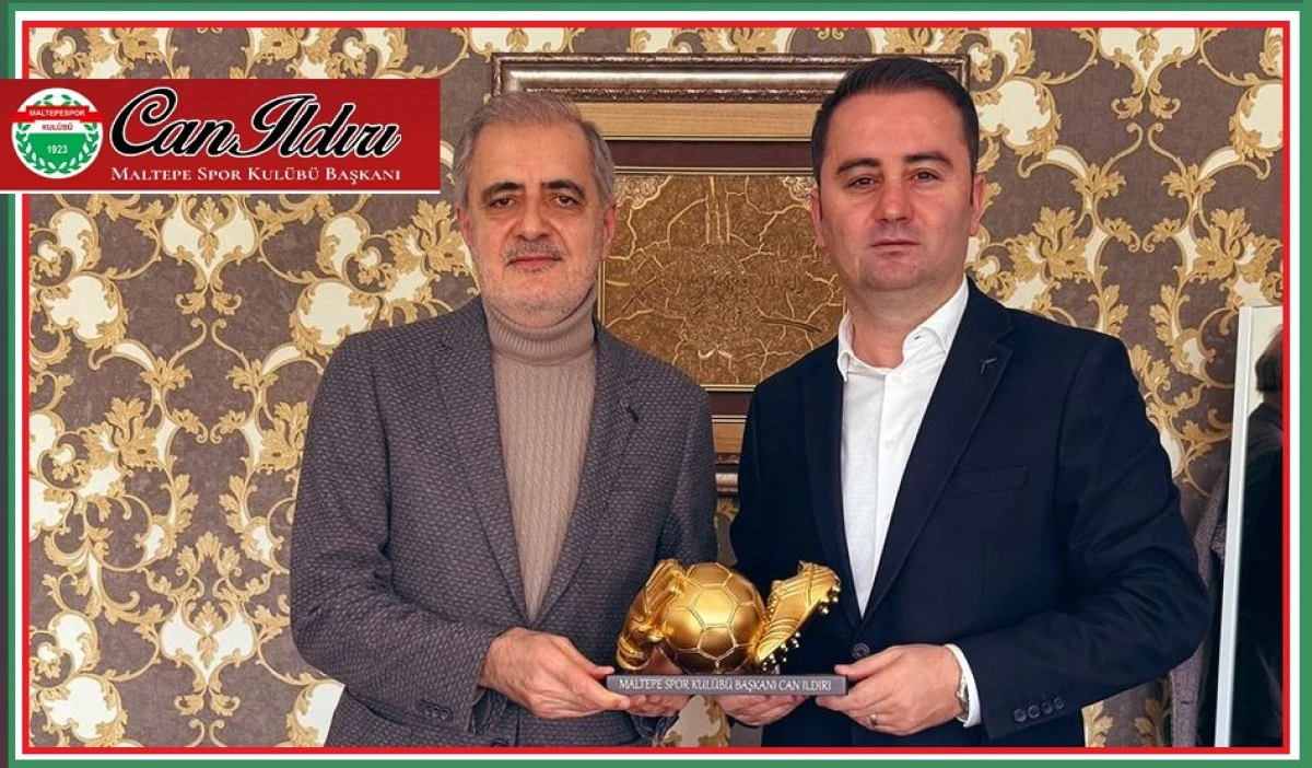 Maltepe Spor'da Vefa Can Ildırı&rsquo;dan Cahit Durhan&rsquo;a Ziyaret