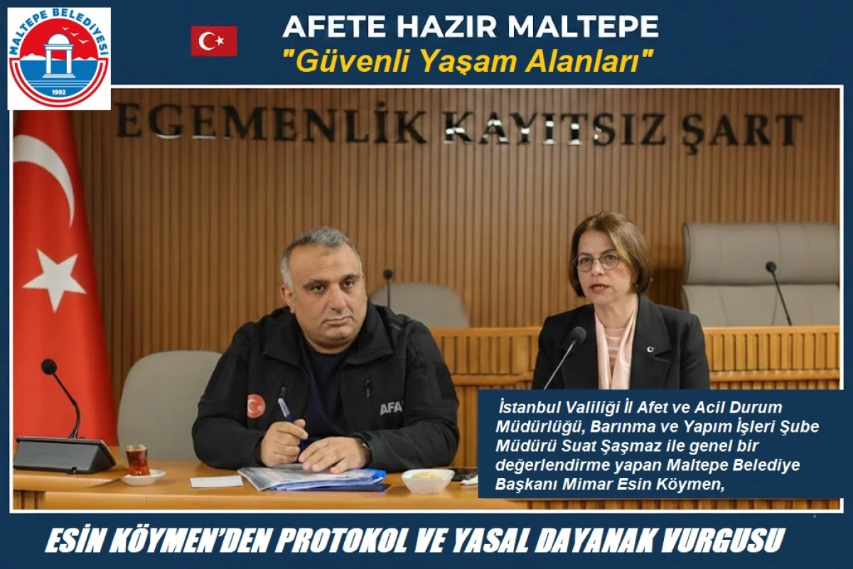 Maltepe&rsquo;de Dev Afet Hazırlığı
