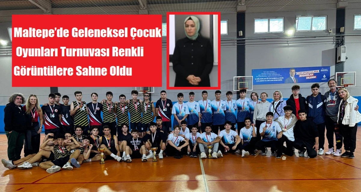 Maltepe’de Geleneksel Çocuk Oyunları Turnuvası Renkli Görüntülere Sahne Oldu