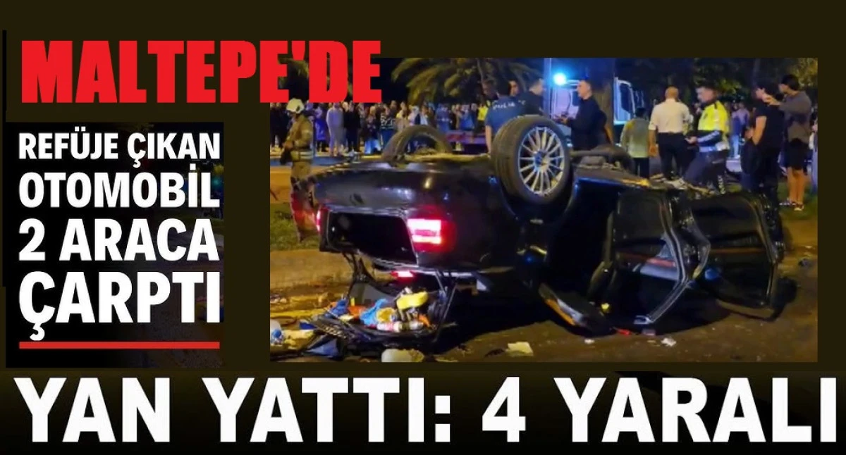 MALTEPE'DE KORKUNÇ KAZA