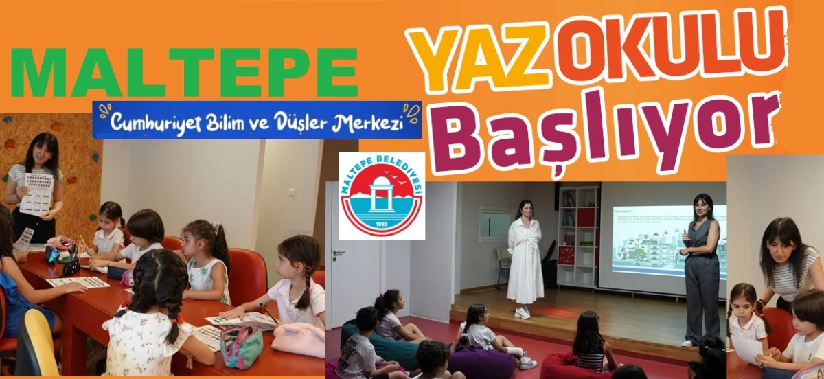 MALTEPE'DE YAZ OKULU 22 DALDA EĞİTİM VERİLECEK