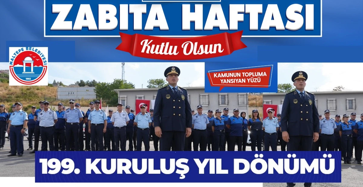 MALTEPE'DE ZABITA HAFTASI KUTLAMASI
