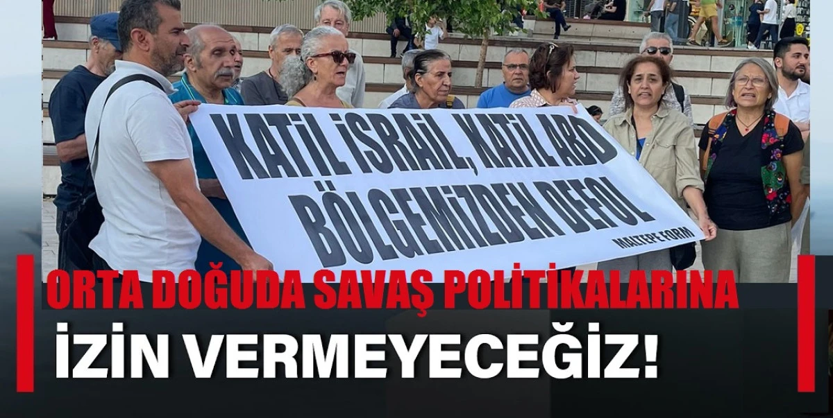 Orta Doğuda savaş politikalarına izin vermeyeceğiz