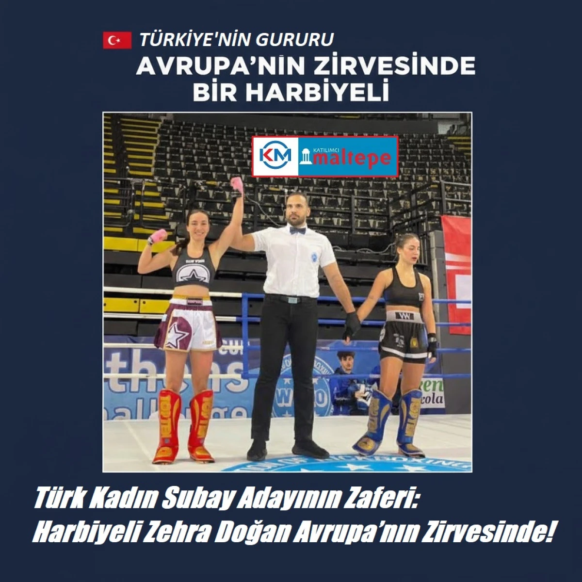 T&uuml;rk Kadın Subay Adayının Zaferi: Harbiyeli Zehra Doğan Avrupa&rsquo;nın Zirvesinde!