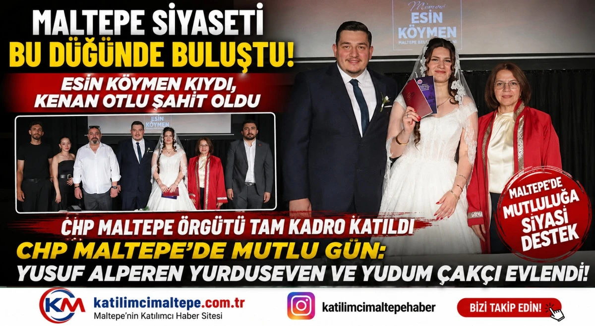 Yusuf Alperen Yurduseven ve Yudum &Ccedil;ak&ccedil;ı D&uuml;nyaevine Girdi Nikahı Esin K&ouml;ymen Kıydı