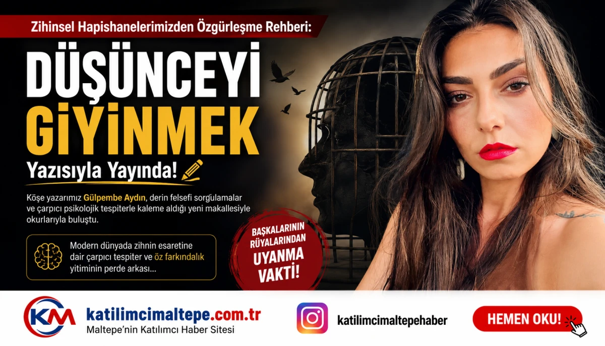Zihinsel Hapishanelerimizden &Ouml;zg&uuml;rleşme Rehberi G&uuml;lpembe Aydın D&uuml;ş&uuml;nceyi Giyinmek Yazısıyla Yayında!